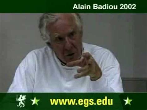 Alain Badiou On the Truth Process 2002