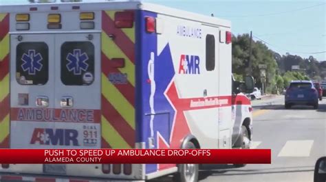 Alameda County firefighters push to speed up ambulance drop-offs