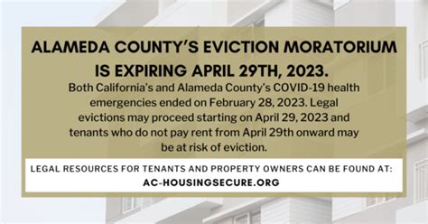 Alameda county eviction moratorium extended. " An attorney says the total unpaid rent due to 5 .