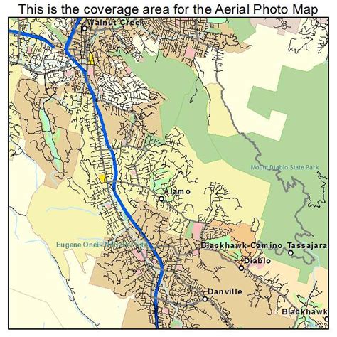 Alamo, CA Map & Directions - MapQuest