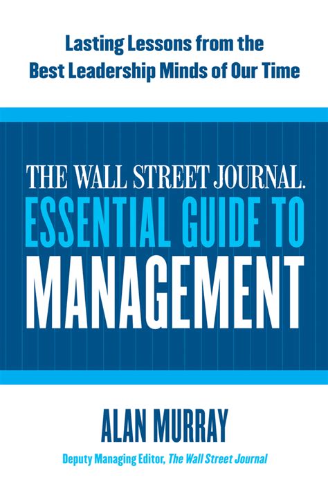 Alan murray essential guide to management. - Come essere il tuo agente letterario una guida insideraposs a ge.