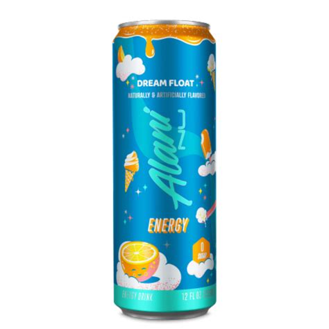 Alani dream float. Buh-bye, burnout! Refresh and reset with our best-selling Alani Energy. Each can serves up 200mg of caffeine and bold flavor – all for 15 calories or less and 0g of sugar! With a dash of vitamin B6 and B12, these energy … 