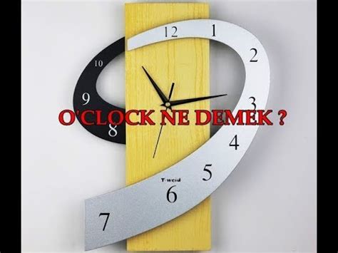 Alarm clock ne demek. 