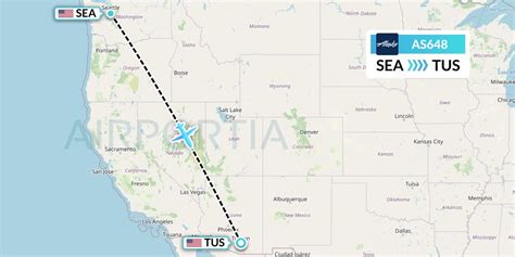 Alaska Airlines AS648 Flight Status: Seattle to Tucson Tracker