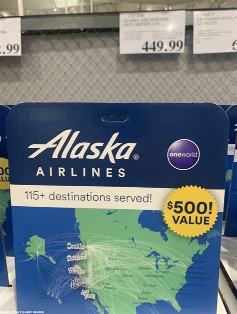 Alaska Airlines Gift Card Costco