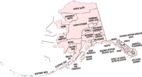 Alaska Map With Cities Zip Code Map