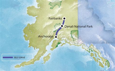 Alaska Self Drive Tours Gray Line Alaska