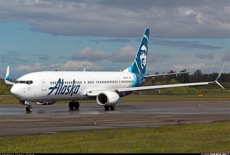 Alaska air 737-900. The Boeing 737-900 is the largest plane in Alaska's fleet, with the rest being various smaller models of the Boeing 737 family. Note that Alaska flies two slightly different versions of the Boeing 737-900 and they are basically interchangeable with each other with the exception of the exit rows. 