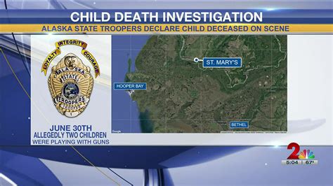 Alaska child fatally shoots another child with a rifle moments after they were playing with toy guns