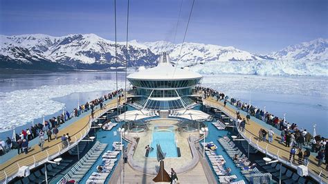 Alaska cruise best time to go. 4. Royal Caribbean International. Royal Caribbean currently offers a whopping 75 Alaska cruise options with round-trip and one-way cruises departing from Seattle, Washington; Seward, Alaska (a 2-hour drive from Anchorage); and Vancouver, British Columbia. 
