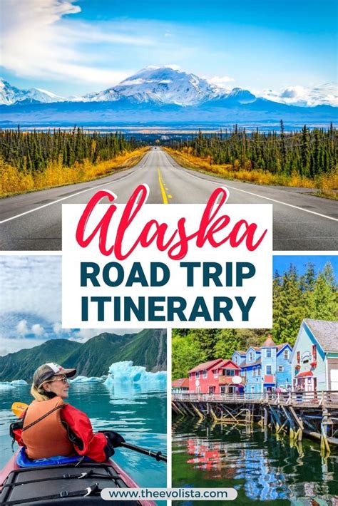 Alaska itinerary. 
