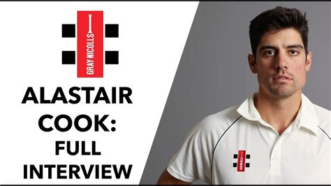 Alastair Cook Full Length Interview - YouTube