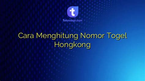 Alat di hongkong untuk menentukan nomor togel. Singapore tanggal 10 juni.