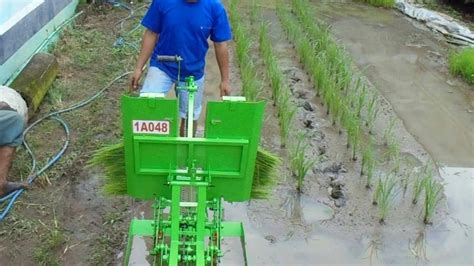 Alat tanam padi manual rice transplant design. - Por tierras occidentales entre sierras y barrancas.