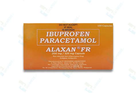 Alaxan Generic Name - QnA