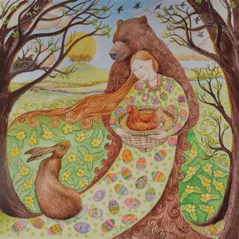 Feb 14, 2019 · Ostara / Alban Eilir / Spring Equinox (Pagan, Wiccan, Druid) Also known as Eostre. Regarded as a time of fertility and conception. In some Wiccan traditions, it is marked as the time when the Goddess conceives the God's child, which will be born at the winter solstice. One of eight major annual sabbats or festivals. . 