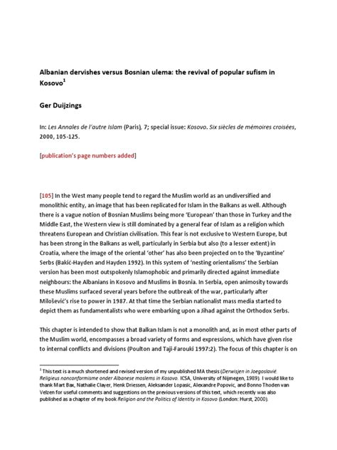 Albanian dervishes <strong>Albanian dervishes versus Bosnian ulema pdf</strong> Bosnian ulema pdf