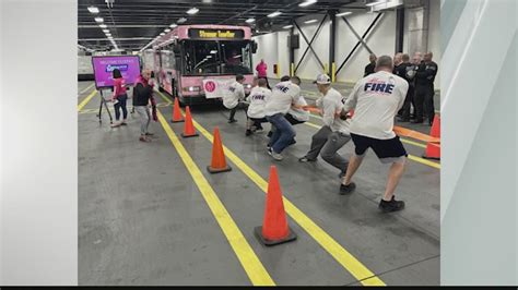 Albany FD wins 7th annual CDTA Pink Bus Pull
