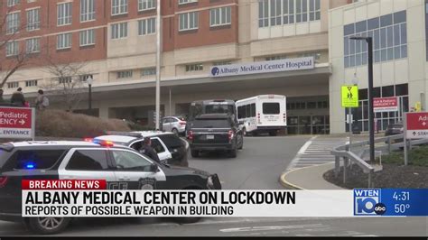 Albany Medical Center placed on lockdown