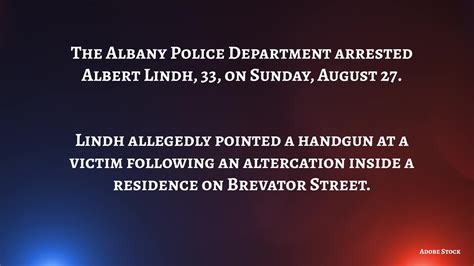 Albany Police arrest armed man on Brevator Street