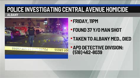 Albany Police investigating Central Avenue homicide