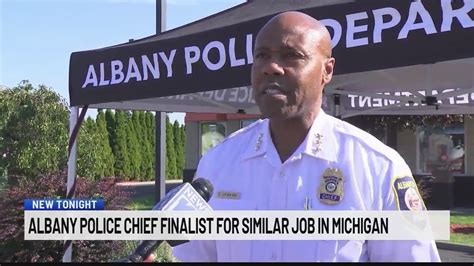 Albany police chief finalist for Michigan job