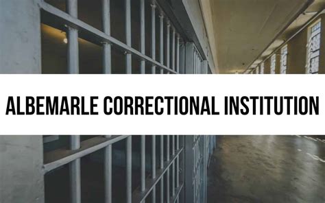 Albemarle county jail records.  Learn about Albemarle Correctional State: North C...