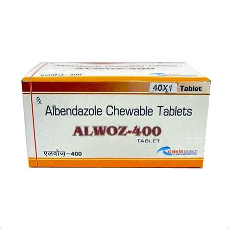 Albendazole is an effective medication to treat parasitic wor