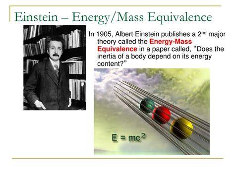 Albert Einstein postulated the equivalence