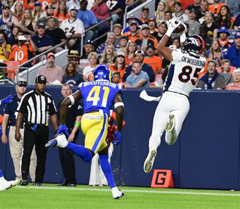 Albert Okwuegbunam sparkles in last audition before Broncos roster cuts. Was it his farewell to Denver?