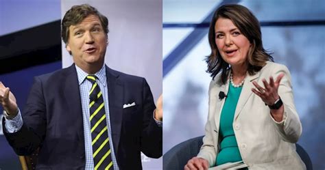 Alberta Premier Danielle Smith to share stage with former Fox host Tucker Carlson