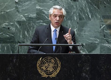 Alberto Fernández apunta contra el FMI y pide el fin de bloqueo contra Cuba ante la Asamblea General de la ONU
