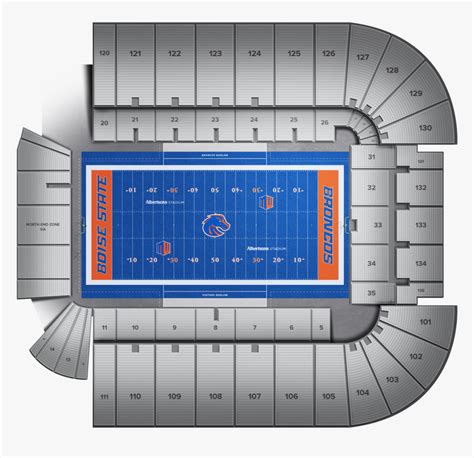 Albertsons Stadium Interactive Seating Chart Stadium Seating Chart
