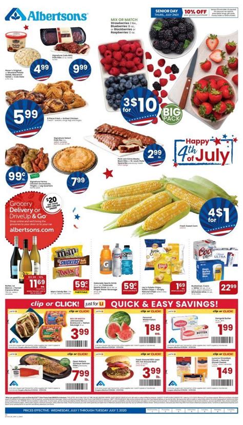 Weekly Ad. Browse all Albertsons locations in Idaho Falls, ID for pharmacies and weekly deals on fresh produce, meat, seafood, bakery, deli, beer, wine and liquor.. 