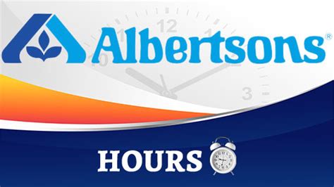 Contacting Albertson's to Verify Business Hours. Phone Number: You can contact the customer service department by calling 1-877-932-7948. The customer service department is open Monday through Friday 8am to 5pm, PST. You can also contact the customer service department at your local store during regular business hours.. 