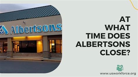 Albertsons time close. 2.Fill your cart with your preferred items, then checkout. If you haven't already, you will again have the chance to choose a time frame, and your groceries will be available for pickup during the time window you've chosen. 3. After being notified your order is ready and arriving at the store, just notify the store of your location. 4. 