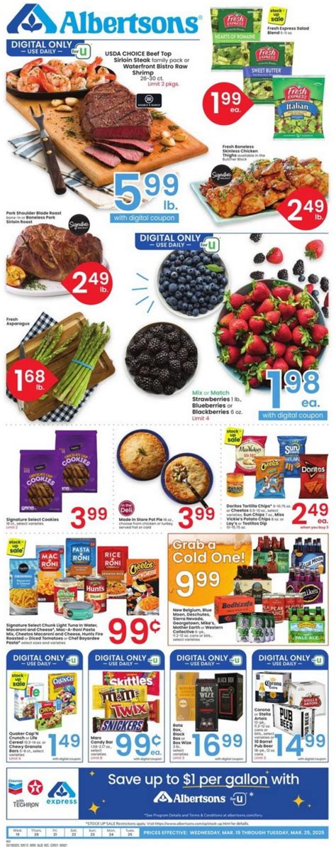 Albertsons weekly ad next week.  Albertsons for U™ FAQs What is Albe...