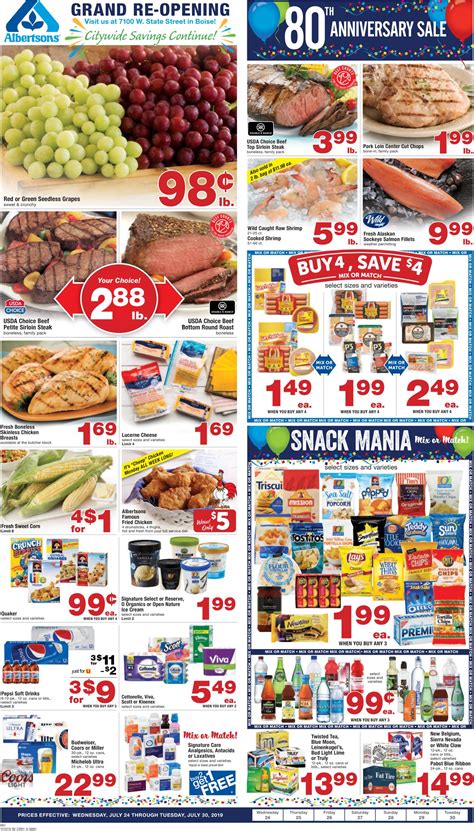 Albertsons weekly ad san diego. Weekly Ad & Flyer Albertsons. Active. Albertsons. Wed 05/08 - Tue 05/14/24. View Offer. Active. Albertsons Bonus Savings. Wed 05/08 - Tue 05/14/24. View Offer. View more. … 