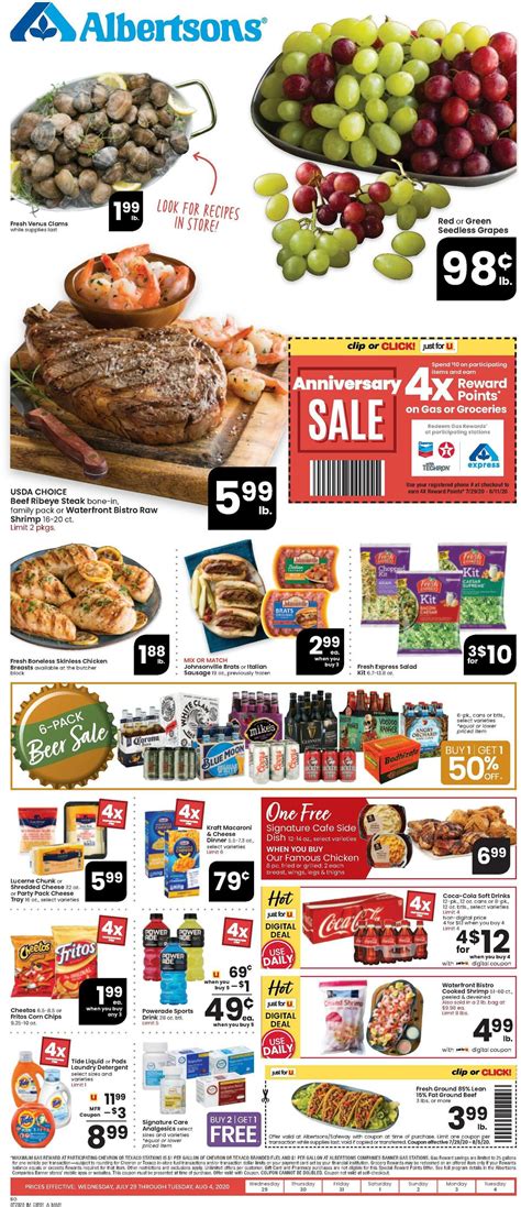 Browse through the current Albertsons Weekly Flyer and look ahead with the sneak peek of the Albertsons weekly ad circular for next week! Flip through all of the pages of the ….