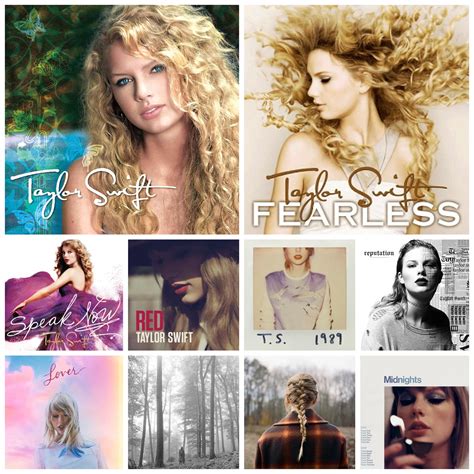  The latest album released by Taylor Swift is 1989 (Taylor's Version). This album was released 10/27/2023. The best album credited to Taylor Swift is Folklore which is ranked number 944 in the overall greatest album chart with a total rank score of 1,913. Taylor Swift is ranked number 259 in the overall artist rankings with a total rank score of ... . 