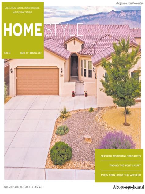 Albuquerque Journal Homestyle 5 12 2017