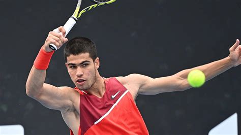 Alcaraz-tennis. Carlos Alcaraz suffered defeat on his ATP Finals debut as Alexander Zverev fought back to win in Turin, Italy. Wimbledon champion Alcaraz lost 6-7 (3-7) 6-3 6-4 to Germany's Zverev, who won the ... 