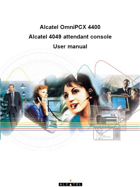 Alcatel OmniPCX 4400 Alcatel 4049 attendant console user manual