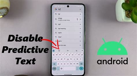 Alcatel go flip predictive text.  Disable Predictive Text on Android Devices To tu...