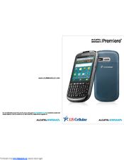 Alcatel one touch premiere user manual. - Crucible study guide answers novel units inc.
