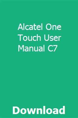 Alcatel one touch user manual c7. - Manuale di new york per l'uso del legislatore da parte degli uffici di segreteria dello stato di new york.