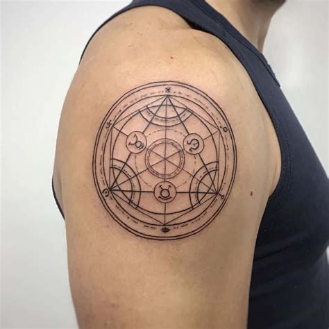 Alchemist tattoo. 101 Amazing Fullmetal Alchemist Tattoo Designs For 2024! written by Jamie Wilson. Table of Contents. This blog post is an in-depth exploration into the intricate world of Fullmetal Alchemist tattoos, a … 