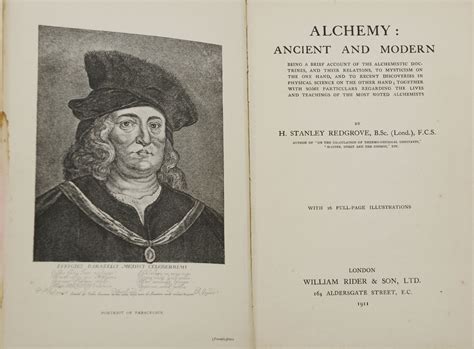 Alchemy Ancient and Modern Redgrove