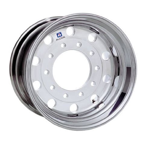 Alcoa 22.5 x 13.00 Mirror Polished Flat Faced 5.25" Offset