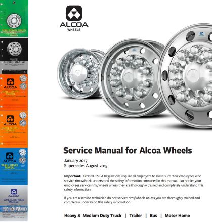 Alcoa Wheel Service Manual for Trucks Trailers And Buses
